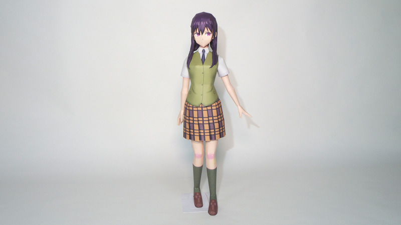 《citrus》蓝原芽衣 纸模型图纸