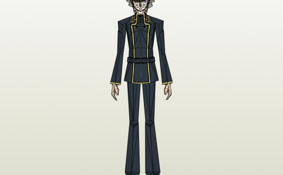 Code Geass 鲁路修·兰佩路基 纸模型图纸