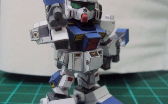 SD RX-78NT-1 高达艾利克斯 纸模型图纸