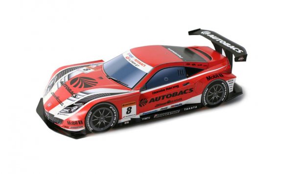 爱普生 ARTA HSV-010 赛车纸模型图纸