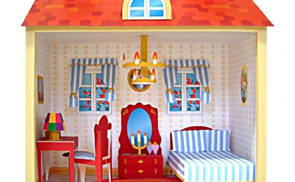 微型小屋 凡尔赛宫 纸模型图纸