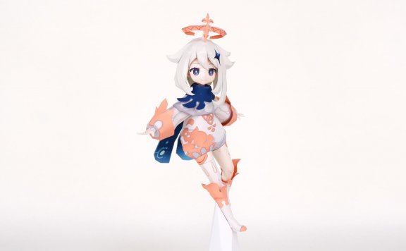 看板娘 派蒙（原神） 纸模型图纸