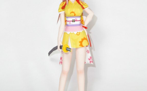 《鬼斩》鬼之少女樱 纸模型图纸