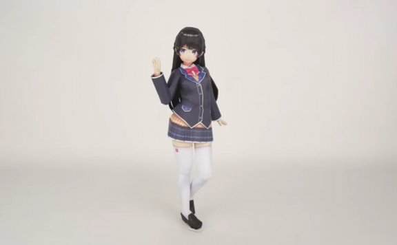 VTuber虚拟偶像 月之美兔 纸模型图纸