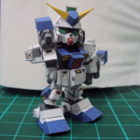 SD RX-78NT-1 高达艾利克斯 纸模型图纸