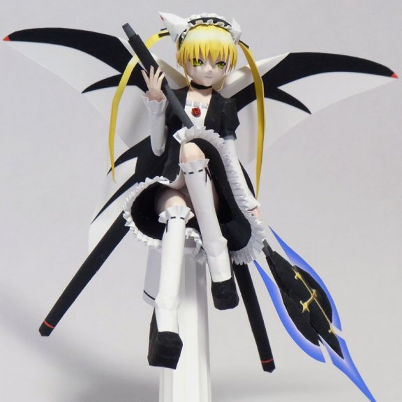 TipeDOLL-02 「蒂塔 ver1+」 纸模型图纸