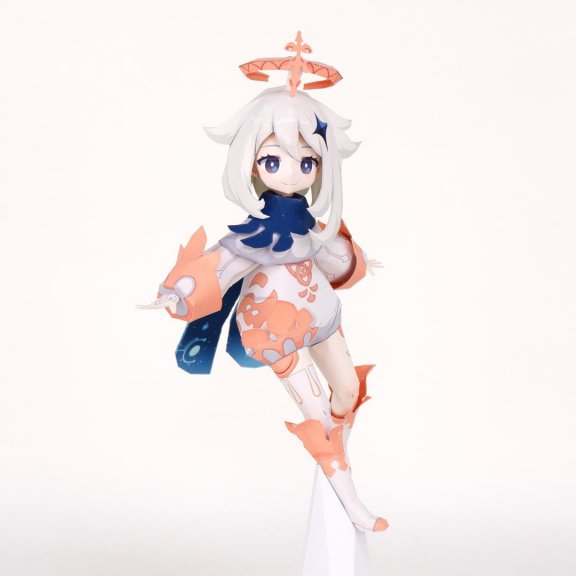 看板娘 派蒙（原神） 纸模型图纸