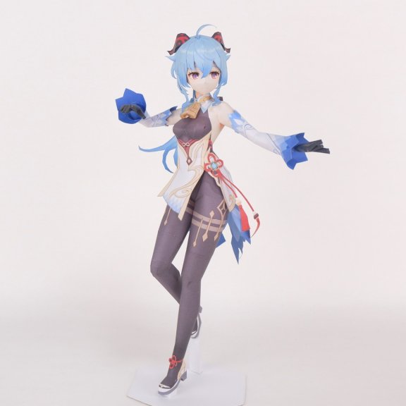 甘雨（原神） 纸模型图纸